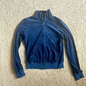 Vintage Juicy Couture Terry Cloth Zip up